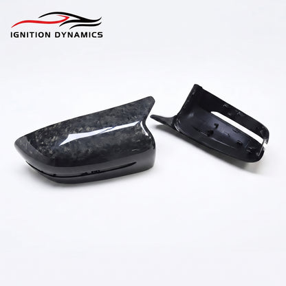 Forged Carbon Fiber M Style Mirror Caps for G Chassis BMW