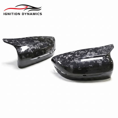Forged Carbon Fiber M Style Mirror Caps for G Chassis BMW