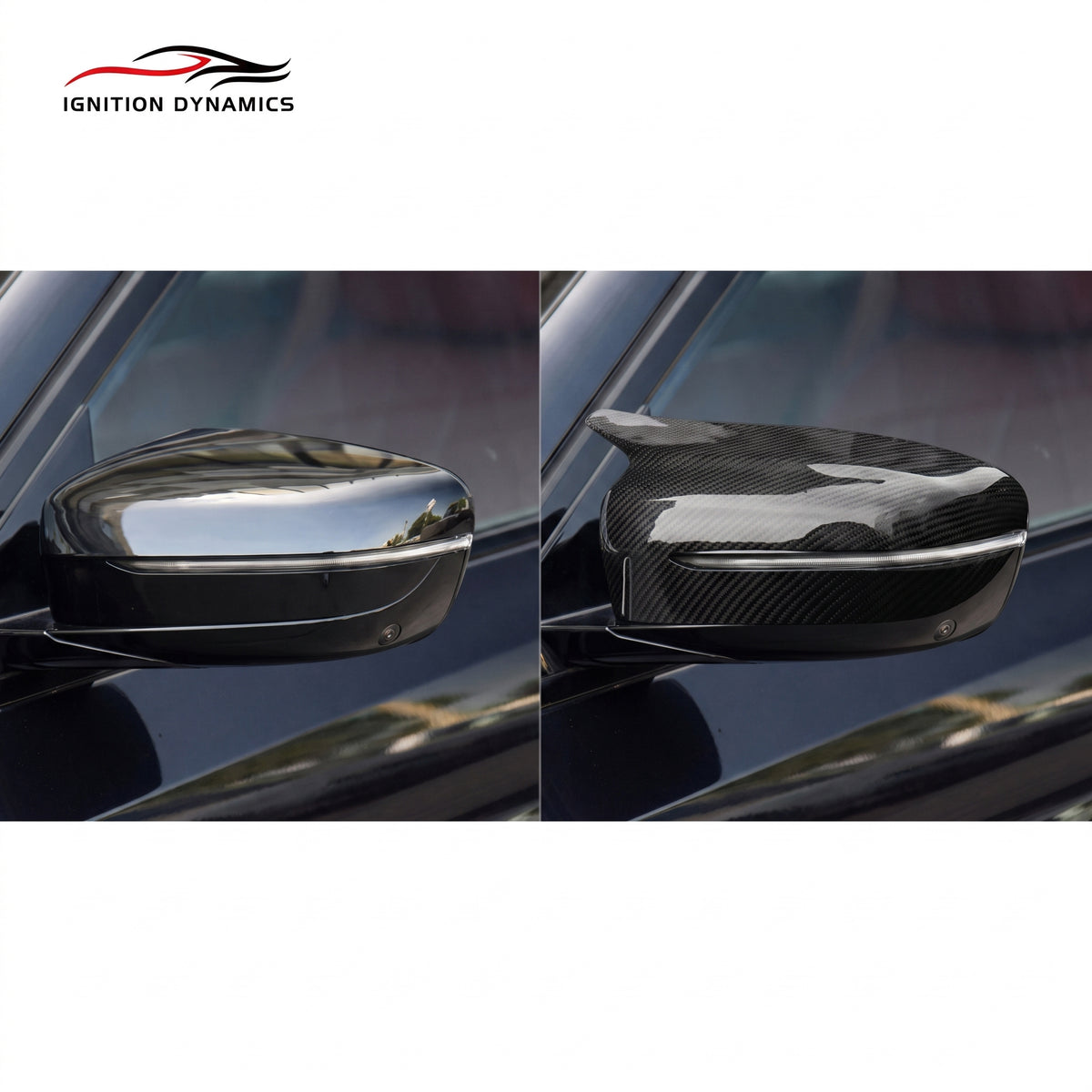 Carbon Fiber M Style Mirror Caps for G Chassis BMW Side Mirror