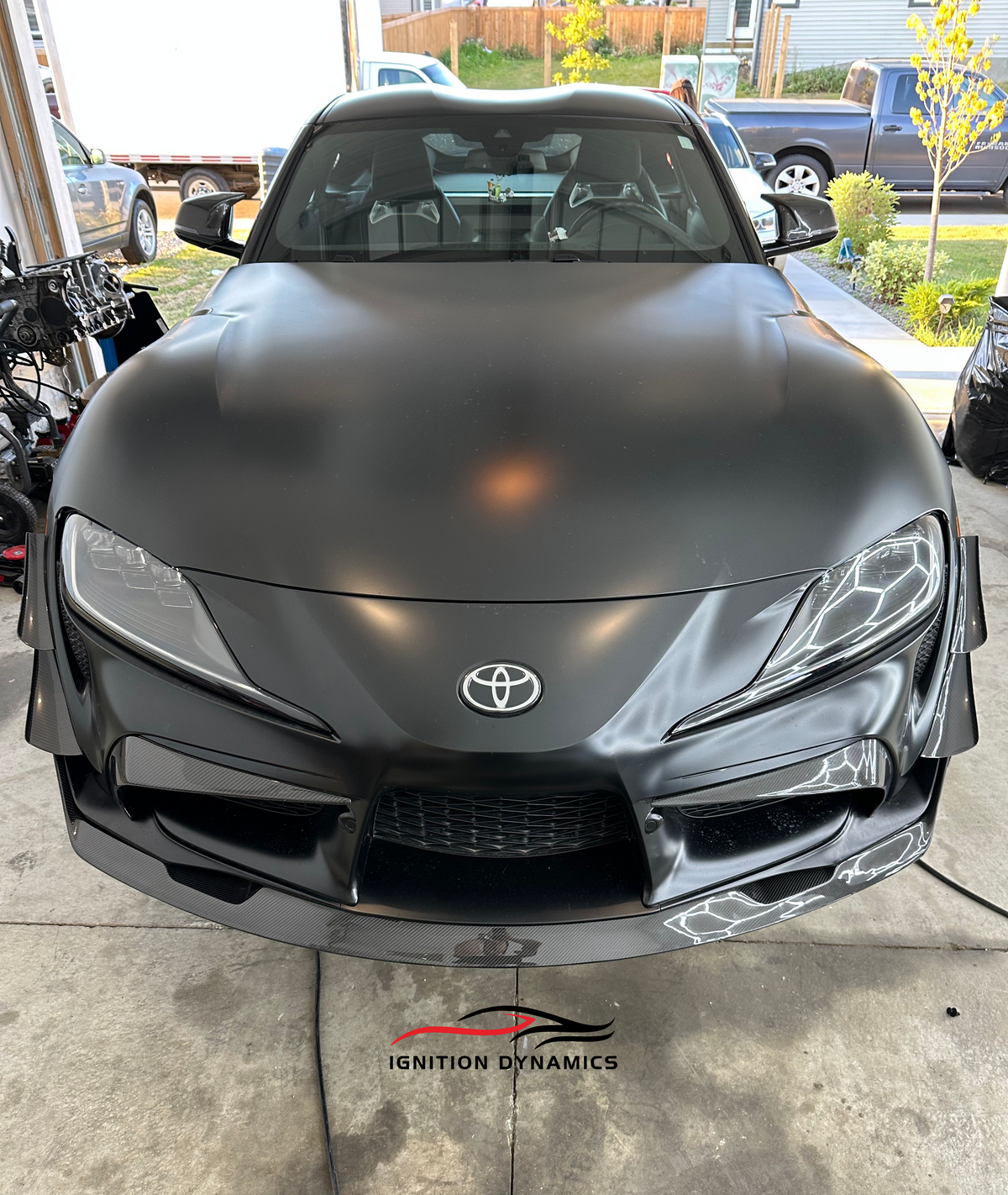 Carbon Fiber Toyota GR Supra A90/A91 AG Style Front Lip