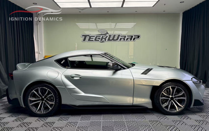 Carbon Fiber Toyota GR Supra A90/A91 AD V2 Style Fenders (without the holes for side skirts)