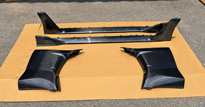 Carbon Fiber Toyota GR Supra A90/A91 AD V2 Style Side Skirts & Fenders