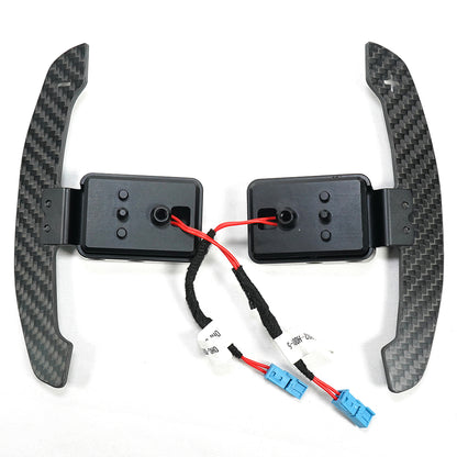 Magnetic Carbon Fiber Paddle Shifters for BMW, Audi, Mercedes & Porsche