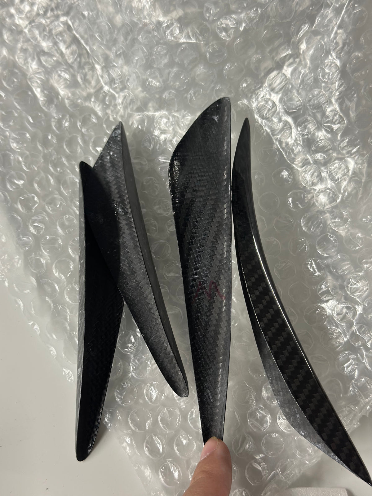 Universal Prepreg Carbon Fiber Front Canards For BMW All Series