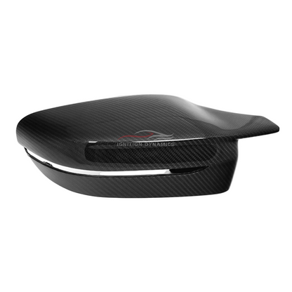 Prepreg Carbon Fiber MP Style Mirror Caps for G Chassis BMW