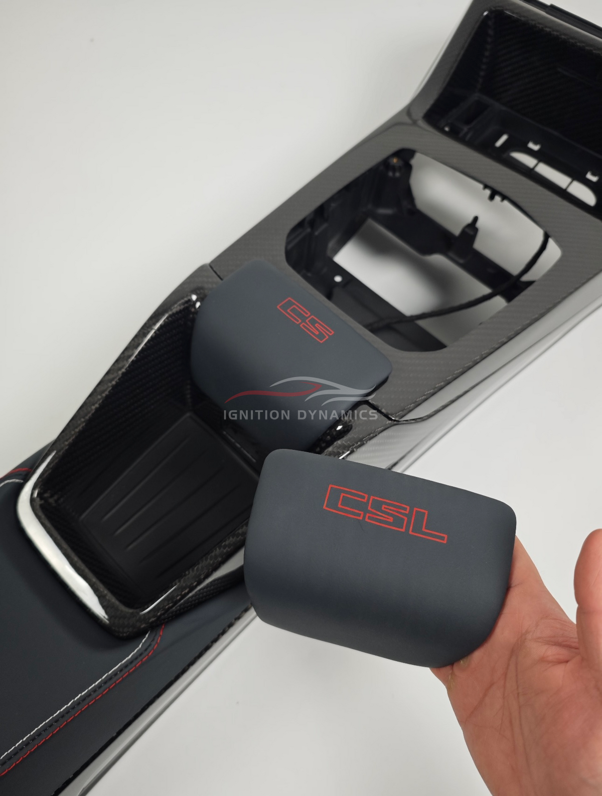 CSL Style Prepreg Carbon Fiber Center Console - BMW G80/G82/G83/G87 M2/M3/M4