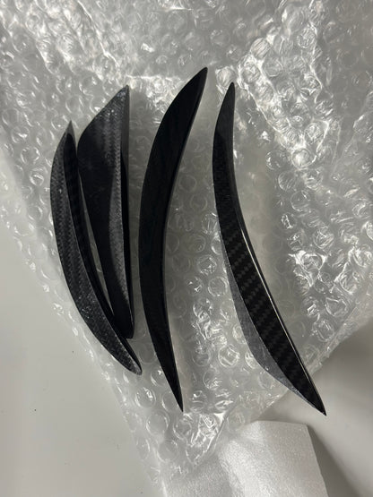 Universal Prepreg Carbon Fiber Front Canards For BMW All Series