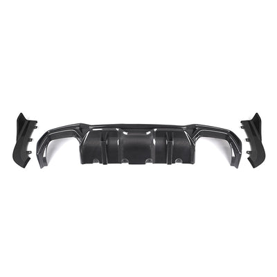 SQ Style Prepreg Dry Carbon Fiber Rear Diffuser for G22 G23 G26 BMW 4 Series