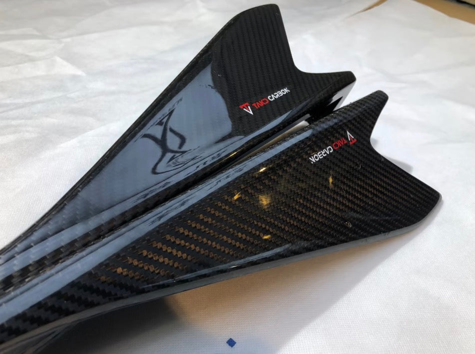 TAKD Style Prepreg Dry Carbon Fiber Side Skirts for 4 Series G22 G23 G26 i4 Coupe/Gran Coupe