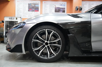 Carbon Fiber Toyota GR Supra A90/A91 AD V2 Style Side Skirts (Must Buy With Fenders)