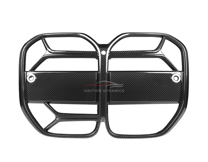 CSL Style Prepreg Carbon Fiber Front Grille for G22 / G23 / G26 BMW 4 Series