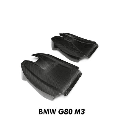 Dry Carbon FIber Seat Back Cover Trim for G80 / G82 / G87 BMW M2 M3 M4