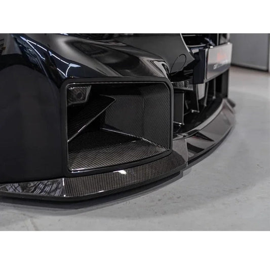 V Style Carbon Fiber Front Lip for BMW G87 M2 2023+