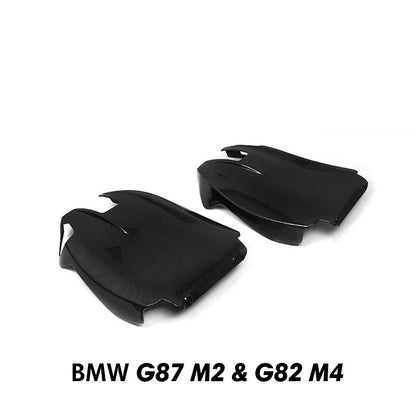 Dry Carbon FIber Seat Back Cover Trim for G80 / G82 / G87 BMW M2 M3 M4