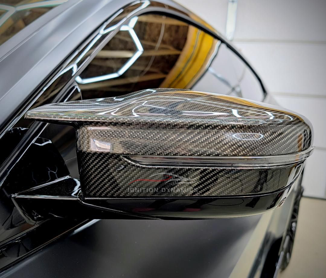 Prepreg Carbon Fiber MP Style Mirror Caps for G Chassis BMW