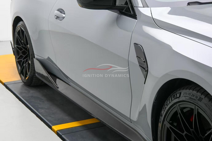 MP Style Prepreg Carbon Fiber Side Skirts for G80 / G82 / G83 BMW M3 M4