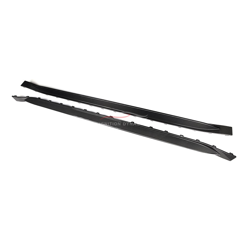 OEM Style Prepreg Carbon Fiber Side Skirts for G80 / G82 / G83 BMW M3 M4