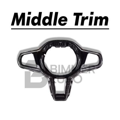 LCI Style Custom Carbon Fiber Steering Wheel for G Chassis (Retrofit All G & F Chassis Models)