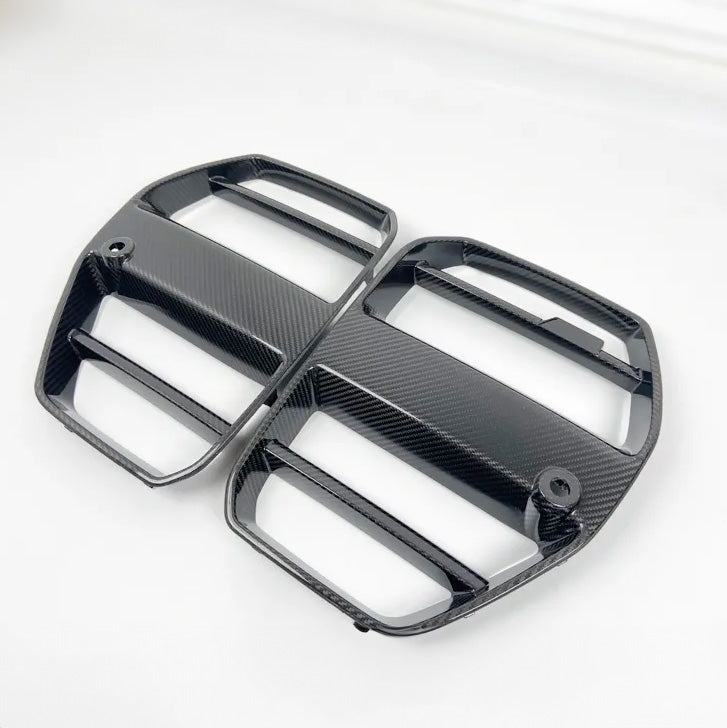 ST Style Prepreg Carbon Fiber Front Grille For G80 M3 & G82 / G83 M4